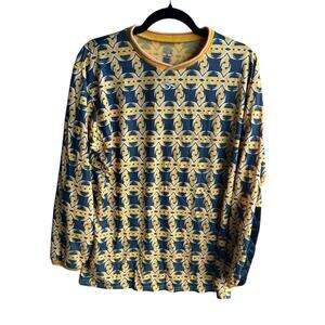 Score Men's Vintage Activewear Long Sleeve Shirt Size ADULT LARGE